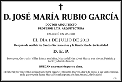 José María Rubio García
